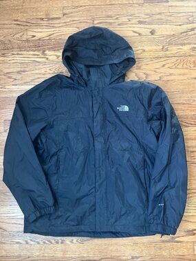 The North Face Resolve 2 Jacket Black Size XL NF0A2VD5 Dry Vent Rain Jacket Hood